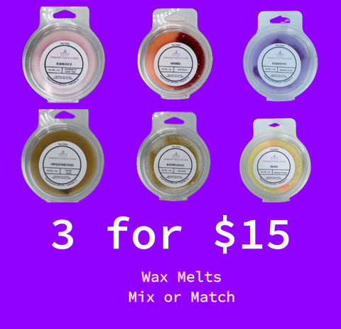 3 Wax Melts Bundle